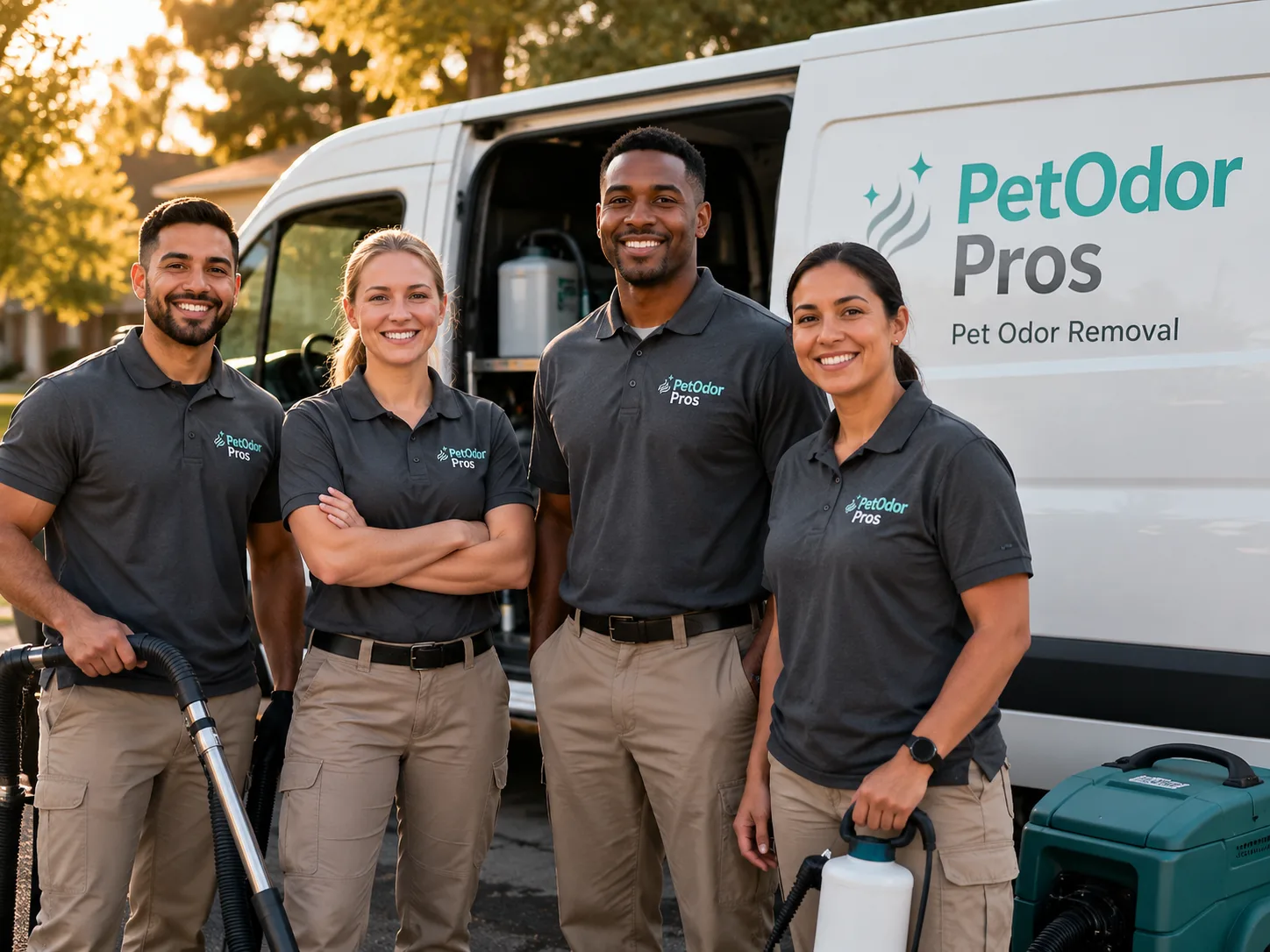 Pet Odor Removal team serving Woodville, TX